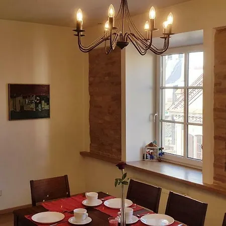 Lägenhet Exceptional Uzupis Bridge 3 Bedroom