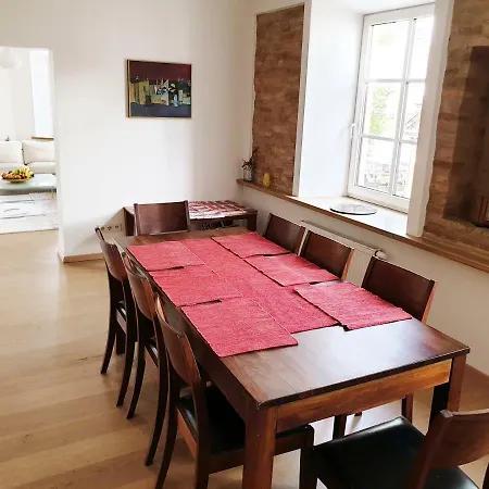 Lägenhet Exceptional Uzupis Bridge 3 Bedroom *